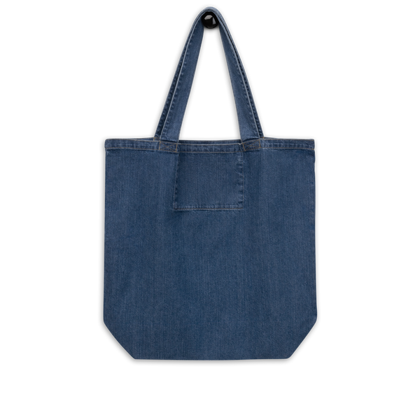 PATHETIC WORM DENIM TOTE